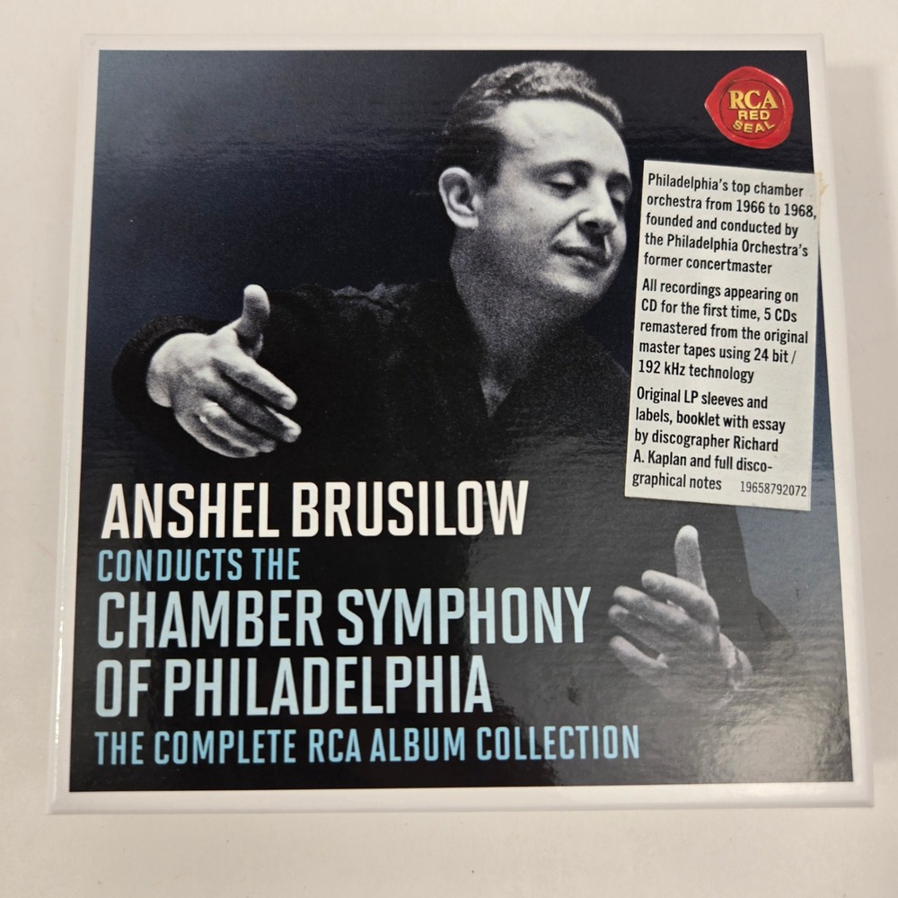 Anshel Brusilow Chamber Symphony Philadelphia Complete RCA 5 CD Sony Box Set NM